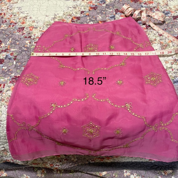 Ann Taylor Vintage, 100% Silk 3pcs Evening Wear (w/Matching Shawl) Size:  2 - Picture 15 of 15